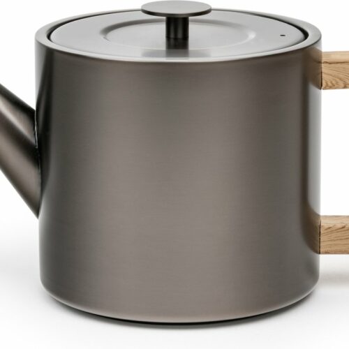Bredemeijer - Theepot Duet Narvik 1,1L RVS metallic grijs