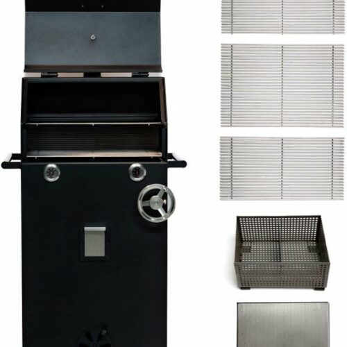 DTB Grill | Boss 1 | In hoogte verstelbare BBQ - houtskool barbecue - grill bbq