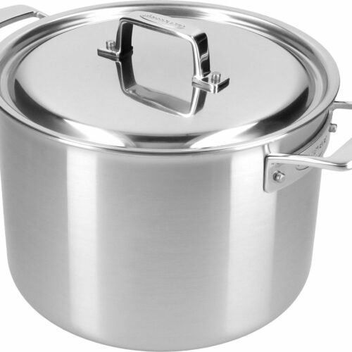 Demeyere Essential 5 Soeppan - Inductie - 24 cm - 8L Inhoud - Deksel Inbegrepen