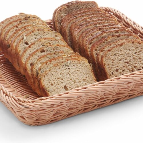 Hendi Broodmand Bruin - Verstevigd met RVS Frame - GN 1/2 - 325x265x(H)65mm