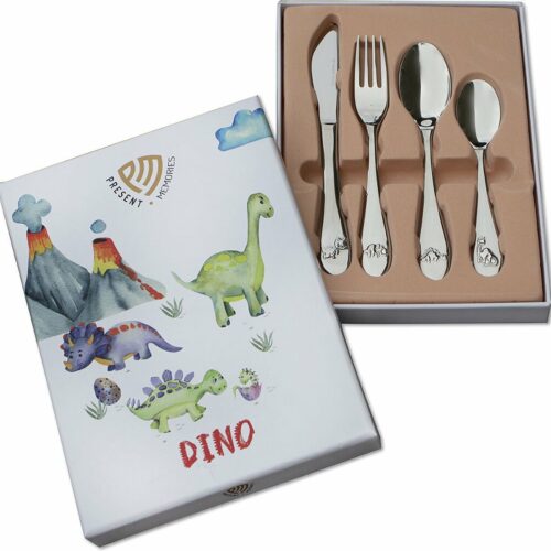 Kinderbestek Dino 4 Delig