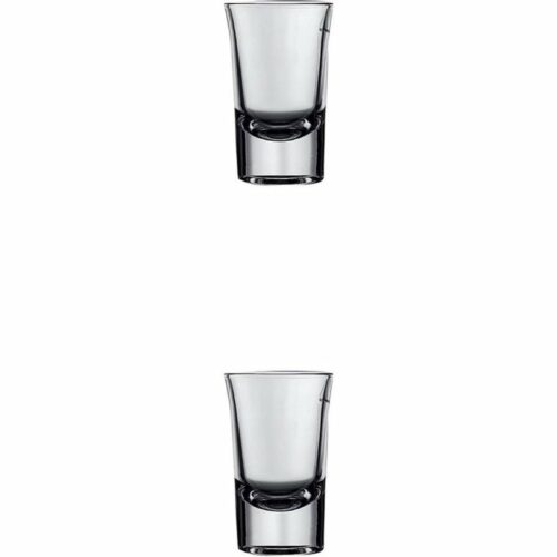Mammoet - Budgetline - Borrelglas - Bostonshot - 6 stuks - 3,5 cl - Transparant glas