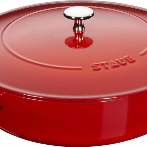Staub Hapjespan Chistera - Kersenrood - ⌀ 28 cm / 3.7 liter