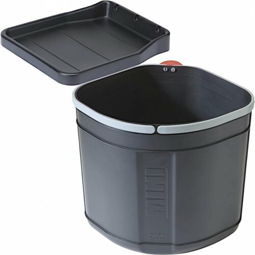 Afvalemmer Sorteerder Mini - 17.5L - Zwart | Efficiënt Afval Sorteren voor Elke Keuken