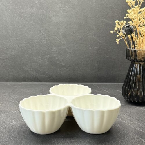 Belicia porseleinen snack schaal