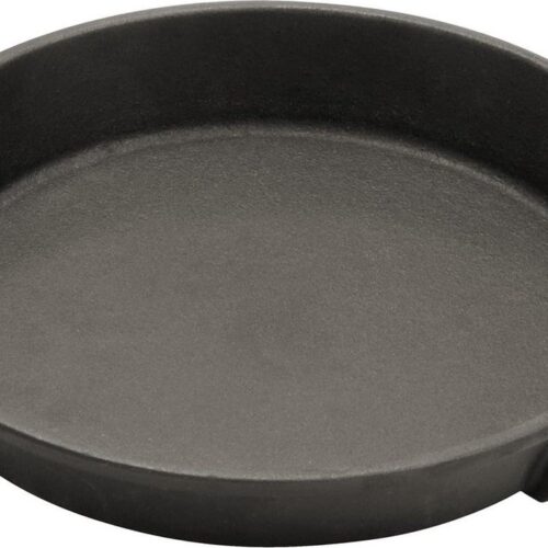 Gietijzeren grillpan 23x23x4 cm zwart - Aroma en grillsmaak