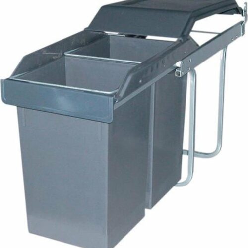 Hailo Afvalemmer TA Swing Tandem Prullenbak - 30 l