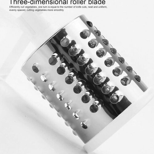 Handmatige Voedselrasp Groentesnijder Roller Type Shredder Draaibare Chopper Komkommer Shredder Keukenmachine Thuis Keuken Snijgereedschap met Handvat - Groente - Multifunctioneel Keukenapparaat