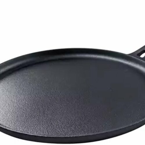 Kinghoff KH1895 Gietijzeren Pannenkoekenpan - ⌀29 cm, Ideaal voor Bakken, Braden en Grillen