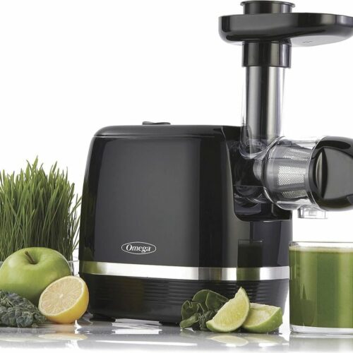 Slowjuicer 150 Watt - Zwart - Voor Het Persen van Fruit & Groenten