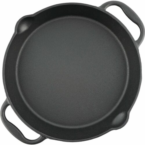 TheLau ® Gietijzeren Grillpan met Veelzijdige Toepassingen voor Thuis en Buiten