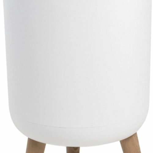 Vrijstaande afvalemmer 7 liter houtkleur - MALMO Touch voor badkamer