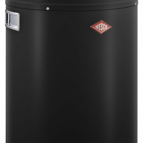 Wesco Kickmaster Afvalemmer - 33 l - matzwart