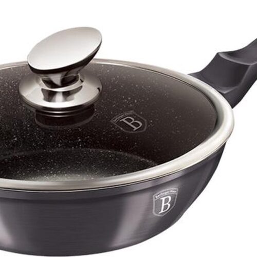 Berlinger Haus Hapjespan Carbon Pro 24 Cm Aluminium Zwart