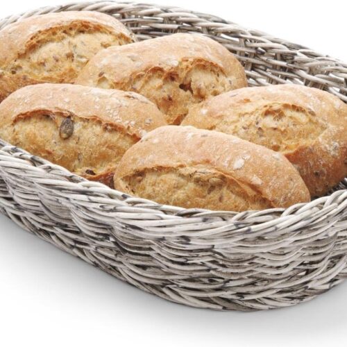 Hendi Broodmand | Lichtgrijs | 32x23x(H)7cm