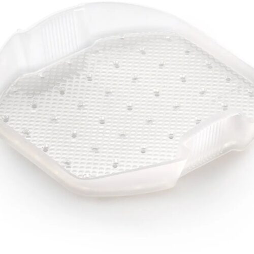 Lékué Plateau voor Stoomkoker, Hoog 1-2 p. - Transparent