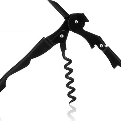 New Age Devi - Kurkentrekker - Wijnkurkentrekker - Barman - Multifunctionele - Bieropener - Kurkentrekker met spiraal - Kelners Mes - Flesopener - Bier Opener - Kelnermes
