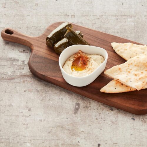 Serveerplank van walnoothout voor hapjes en kaas - 37x16.5cm Cheeseboard