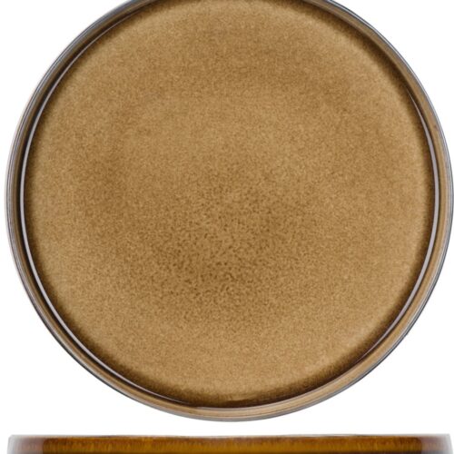 Cosy & Trendy Kleine Bordjes / Gebaksbordjes Quintana Amber ø 14 cm - 4 Stuks