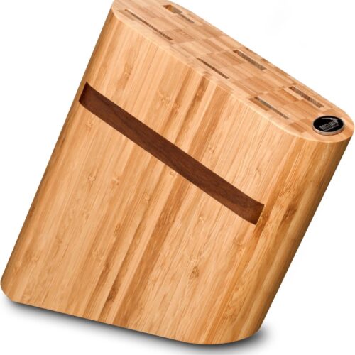 Déglon Compact messenblok - Bamboe en walnootfineer - 6 vakken - Stijlvol en duurzaam ontwerp