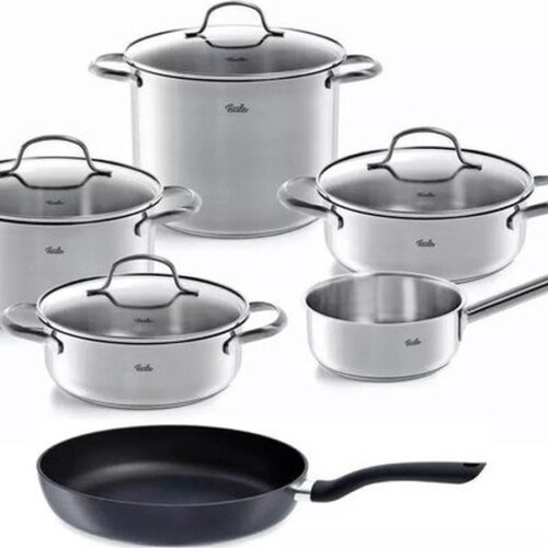 Fissler San Francisco Pannenset met Cenit Koekenpan - 6-delig