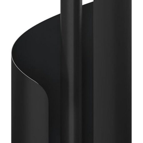 GTB® Keukenrolhouder Staand - Gootsteenkast Organizer - Zwart - 30cm x 15cm x 15cm