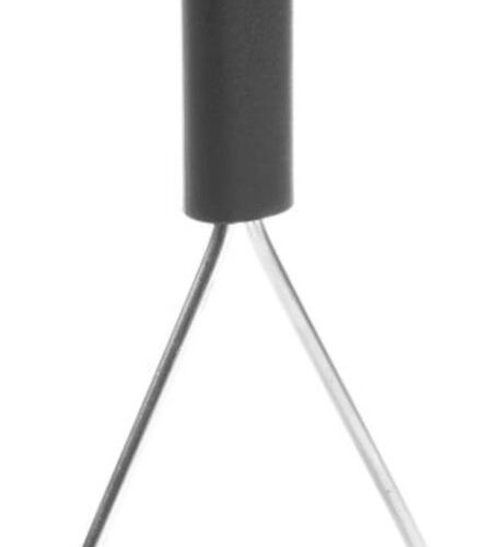 HENDI Aardappelstamper - Comfortabele handgreep - Vaatwasmachinebestendig - Zwart - ⌀95x230mm