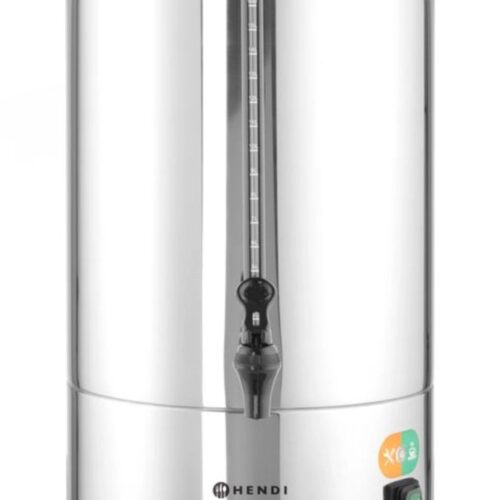 HENDI Dubbelwandige percolator - 6 liter - energiebesparend - roestvrij staal - met non-dripkraan