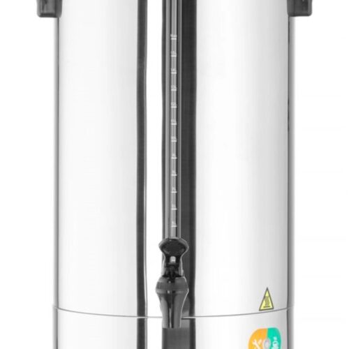 HENDI Percolator - Enkelwandig roestvrij staal - 16L - 230V/1500W - Met peilglas en non-dripkraan