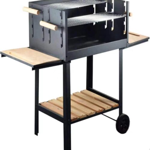 Hbs Houtskool Barbecue Met Wielen Dkd Home Decor