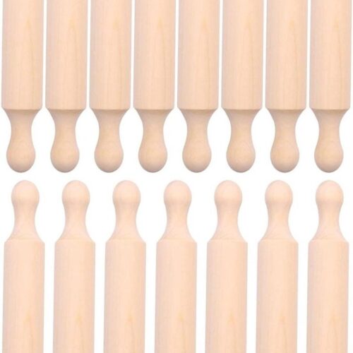 Mini deegroller - 15 stuks voor keuken bakken pasta - klein deeg rol voor kinderen fondant