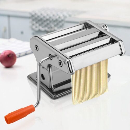 Pastamaker - Pastamachine van RVS - 15 Cm Pasta Rollerbreedte - Pastamachine - Pasta machine Incl. handige Tafelgreep