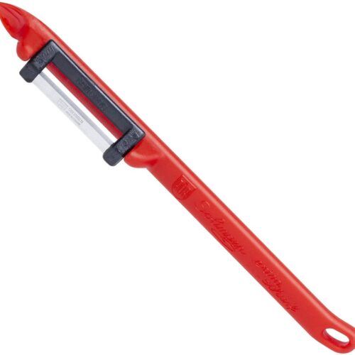 RÖR Solingen Dunschiller Basic - RVS - Lemmet 5 cm - Rood