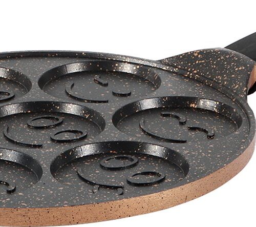 Serenk Fun Cooking Pannenkoekenpan Smiley - Pancake Pan - Pancake Maker - 26 cm