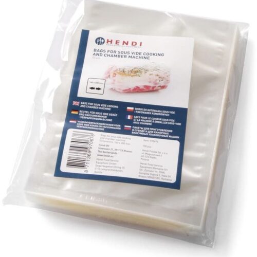 Sous-vide kookzakken voor vacuüm verpakkingsmachines, HENDI, 100 stuks, 300x400mm