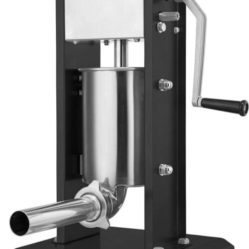 Worstenvuller - Handmatige Worstenmaker - Worstenvul Machine Roestvrijstaal - Professionele Worstmachine - Vleesmolen- Vulmachine - 3 liter - Zwart