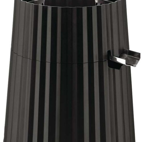 Alessi Citruspers Plissé - elektrisch - Zwart - Michele de Lucchi - MDL07 B