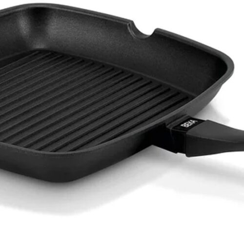 Beka energy grillpan - 28 x28 cm - Keramische antikleeflaag - PFAS-vrij - Gerecycleerd aluminium - Geschikt voor inductie