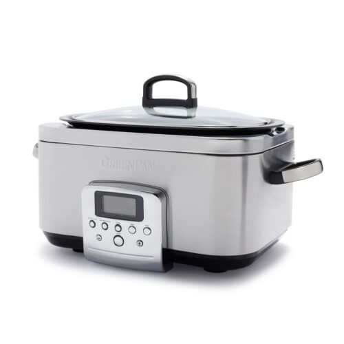 GreenPan Elite slowcooker 6ltr Slowcooker Grijs