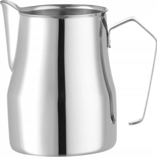 HENDI Melkkan - V-vormige schenktuit - Extra dik roestvast staal - 0,7L - Ø84x(H)130mm