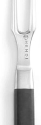 HENDI Trancheervork - Profi Line - Ergonomisch handvat - 285 mm - Zwart