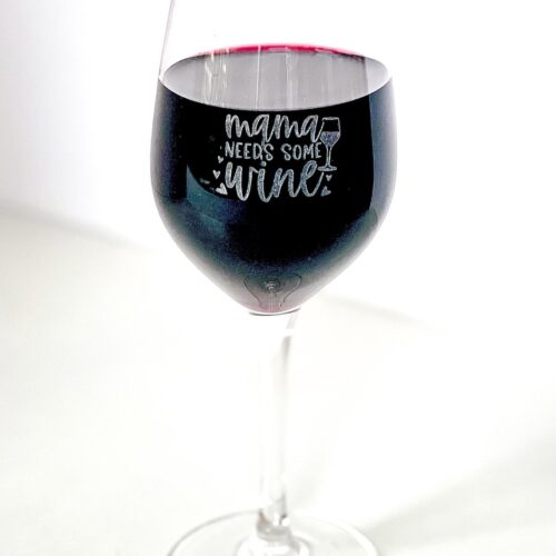 Homecookingchef Moederdagcadeau Mama's Wijnglas Geschenkset - Sterk Glas - Cadeau voor Moeder