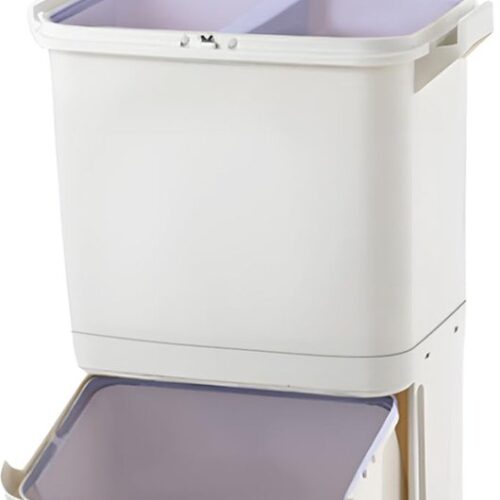 Inovra ® Multifunctionele Grote Afvalemmer met Recycling- en Afvalscheidingsopties voor Keuken en Kantoor