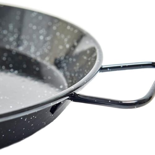 Paella pan geëmailleerd voor 4 en 9 personen - 30 cm en 40 cm