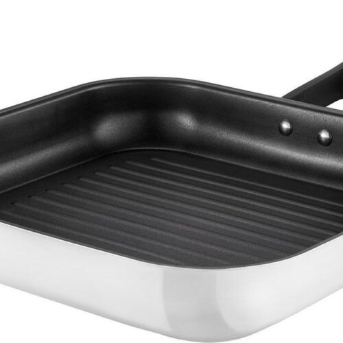 Pyrex Expert Touch Grillpan - 28 cm - RVS