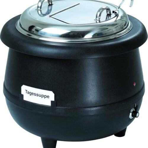 Soeppan Gourmet - 10 Liter - Zwart - Bartscher 100047