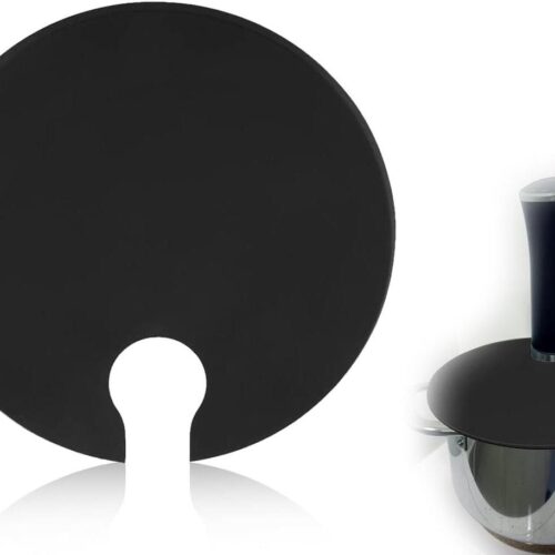 Sous-vide deksel voor precisiegaren - Siliconen deksel voor sous-vide container in zwart