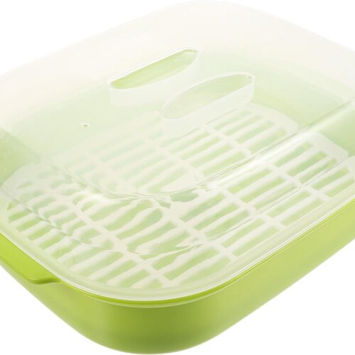 Boraboi® Multifunctionele Magnetron Stoompan voor Broodjes, Vis, Rijst en Meer met Deksel