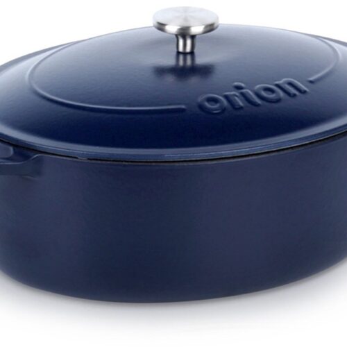 Braadslede Gietijzeren Geëmailleerd LITINA 42×27 cm, 6 l - Ovenschaal - Braadpan