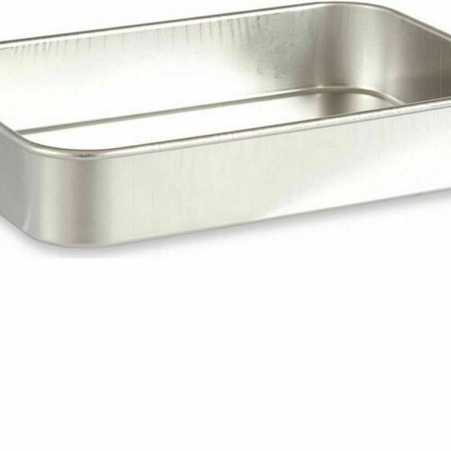 Braadslede Zilverkleurig Aluminium 31 X 5,5 X 21,5 Cm (12 Stuks)